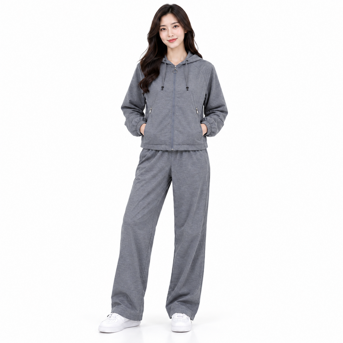 Women’s Wind Breaker 2 Pcs Set - 5975