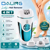 Daling 4-in-1 Rechargeable Lady’s Hair Remover - DL6018