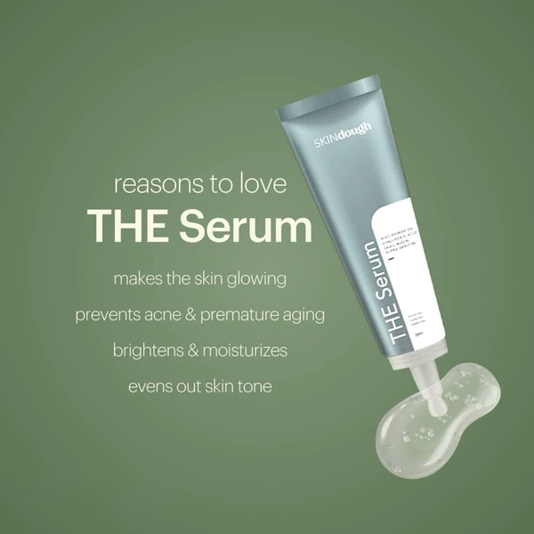 SKIN dough The Serum (Niacinamide 5% + Snail + HA + Alpha Arbutin) - 30ml