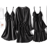 Yanni By Women's Sleepwear Silk Pajama Set - 4040