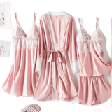 Yanni By Women's Sleepwear Silk Pajama Set - 4040