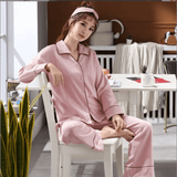 Women's Soft Cotton Long Sleeve Pajamas Set - 7503