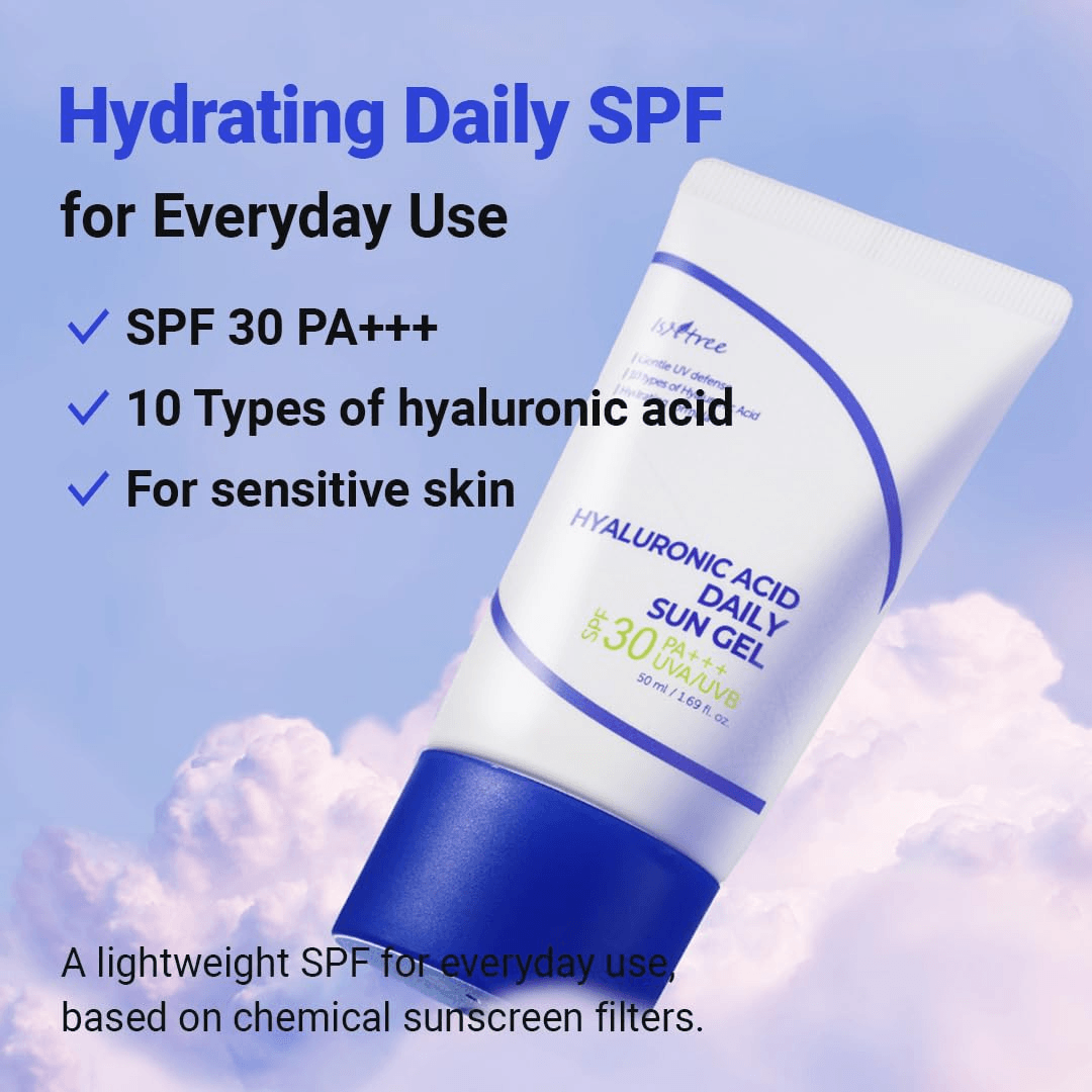 Isntree Hyaluronic Acid Daily Sun Gel SPF 30 PA+++ - 50ml