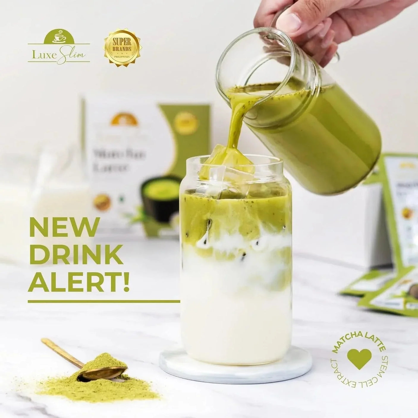 Luxe Slim Matcha Latte - 210g