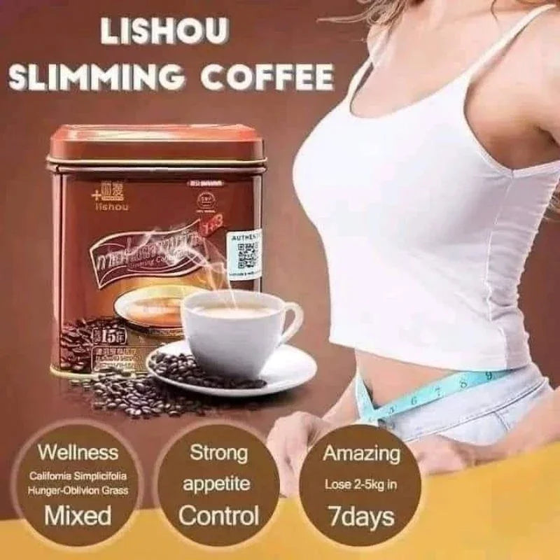 Lishou Slimming Coffee Drink - 15 Sachets