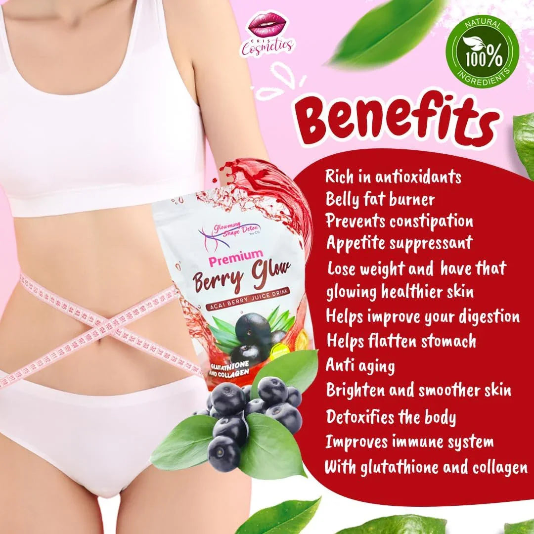 Premium Berry Glow Acai Berry Juice Drink - 200g