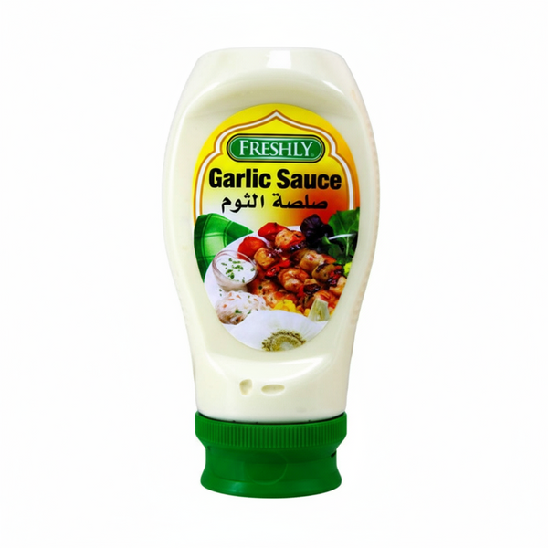 Freshly Garlic Sauce Enhances Savory Dishes - 340ml