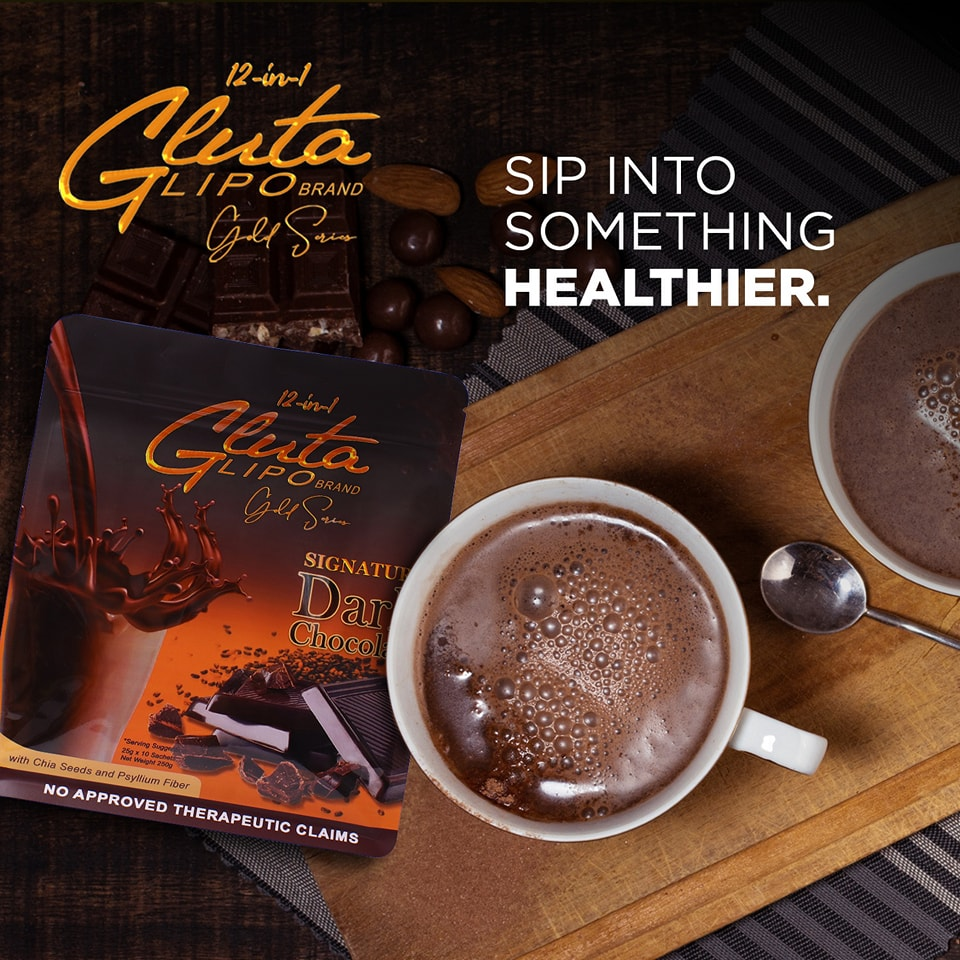 Gluta Lipo Signature Dark Chocolate Drink - 250g
