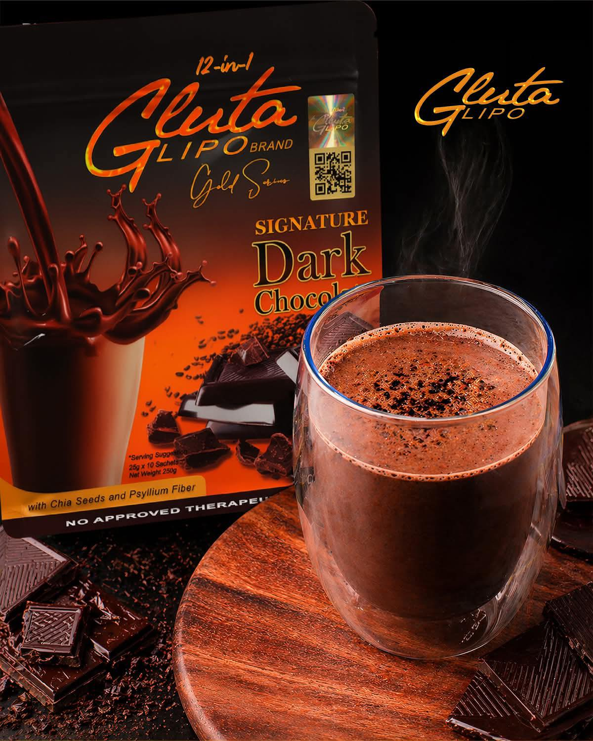 Gluta Lipo Signature Dark Chocolate Drink - 250g