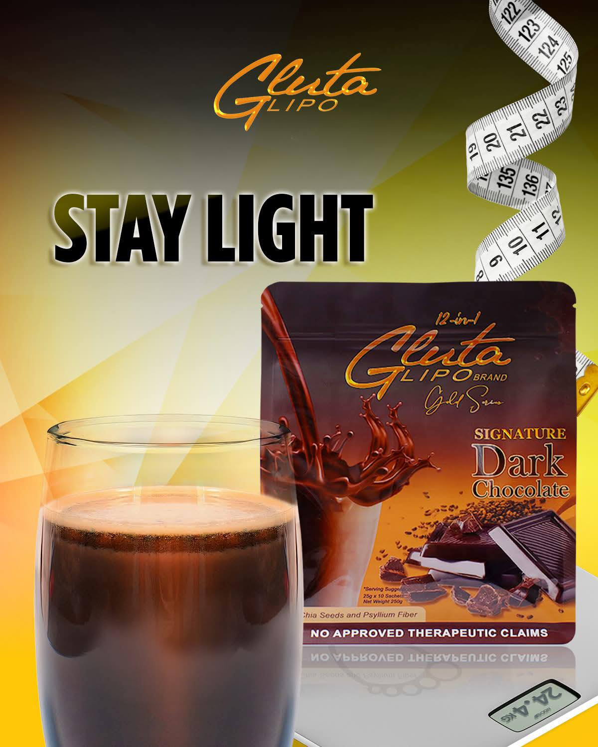 Gluta Lipo Signature Dark Chocolate Drink - 250g