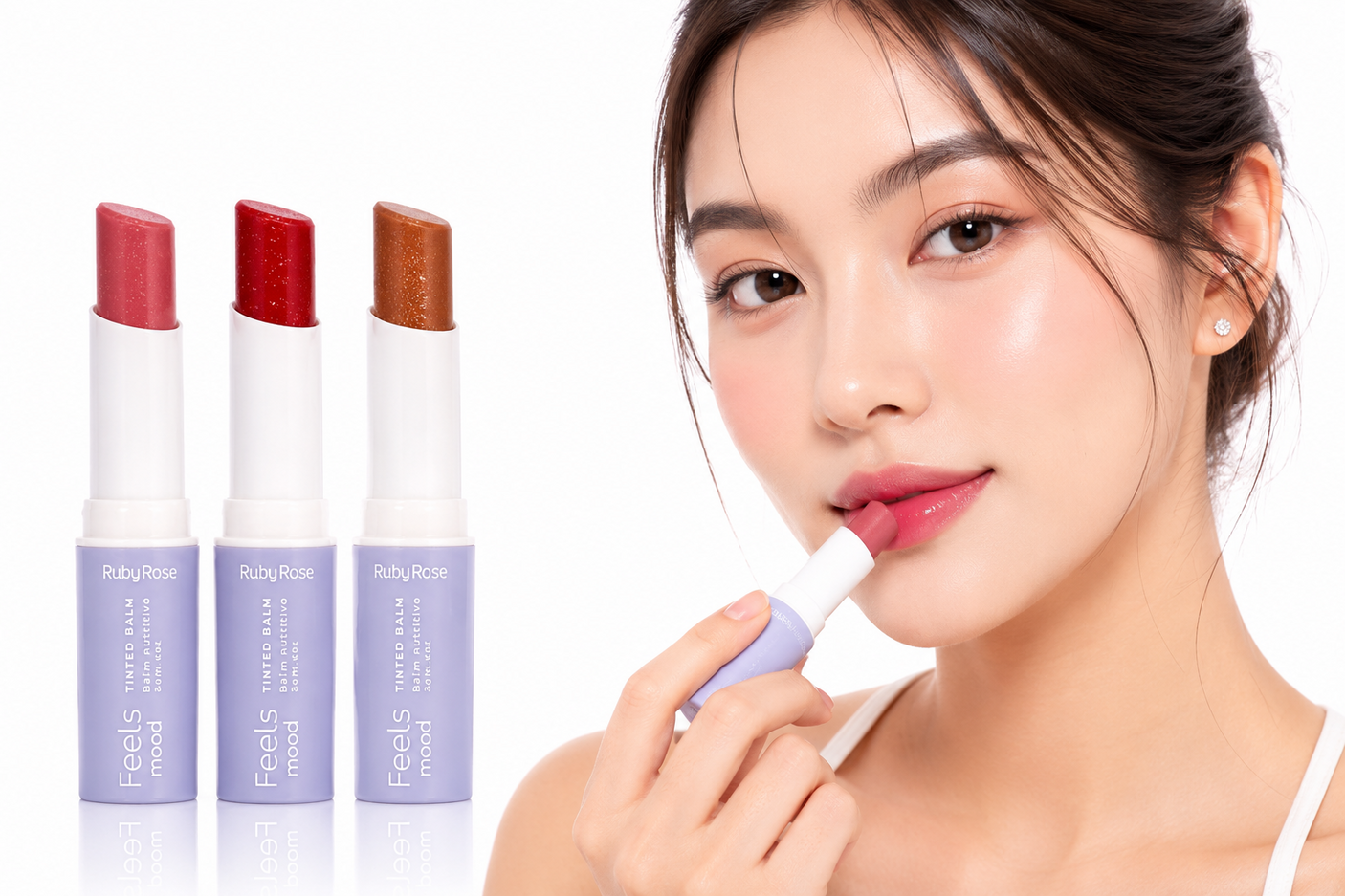 Ruby Rose Feels Mood Nourishing Lip Tinted Balm - 3g