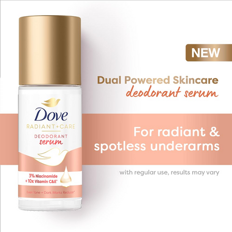 Dove 3% Niacinamide + 10X Vitamin C & E Deodorant Serum - 45ml