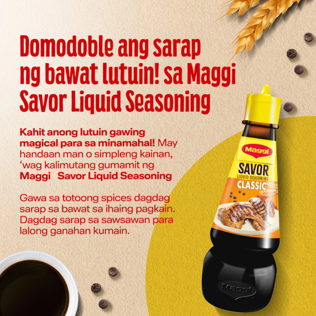 Maggi Savor Liquid Seasoning Classic - 130ml