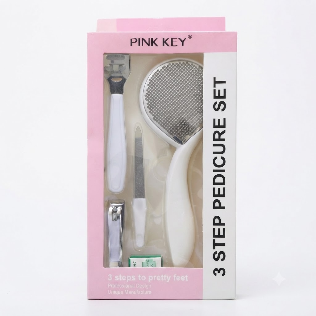 Pinkey Three step Pedicure Set #02 - PC9310