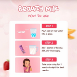 Dear Face Beauty Milk Premium Japanese Melon + Collagen Drink - 180g