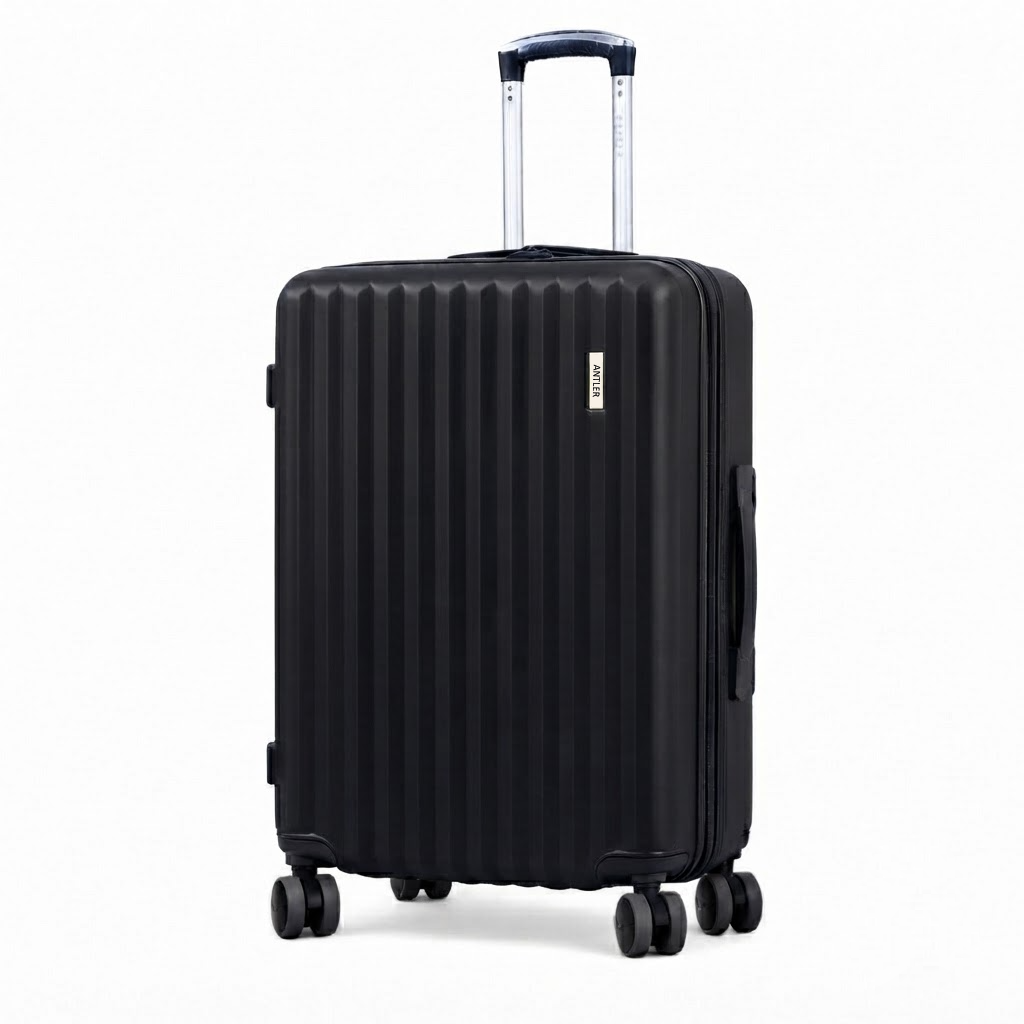 Antler Clifton Black 30-Inch Check-In Suitcase - DQ-LS01