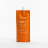 Honest Glow Tinted Papaya Sunscreen SPF 50 PA+++ - 50g