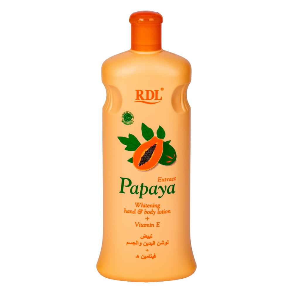 RDL Papaya Whitening Body Lotion + Vitamin E - 210ml (Small)