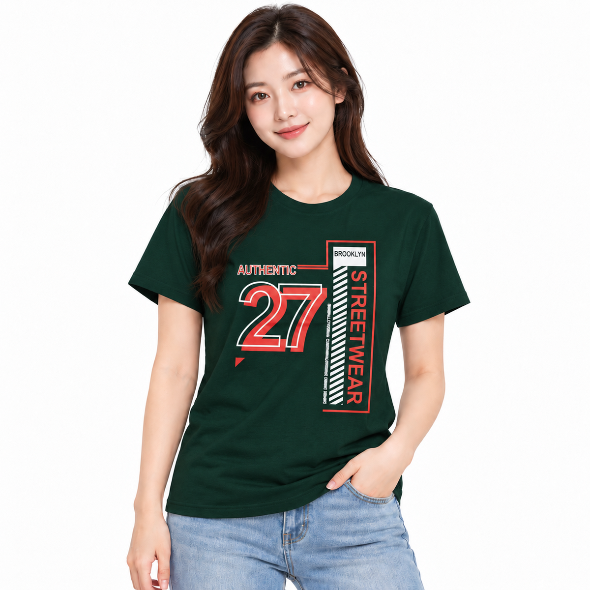 Suman Women's Graphic Printed T-Shirt