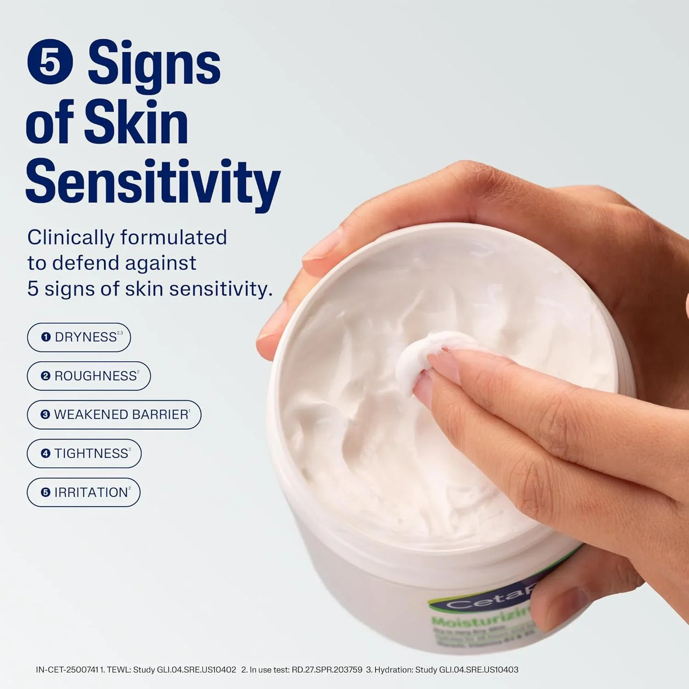 Cetaphil Moisturizing Cream For Dry to Very Dry Sensitive Skin - 250g