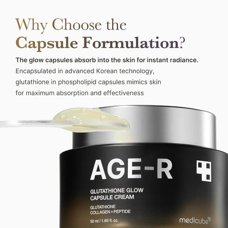 Medicube AGE-R Glutathione Glow Capsule Cream - 50ml