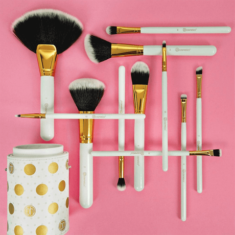 مجموعة فرش المكياج المنقطة من BH Cosmetics - 11 فرشاة