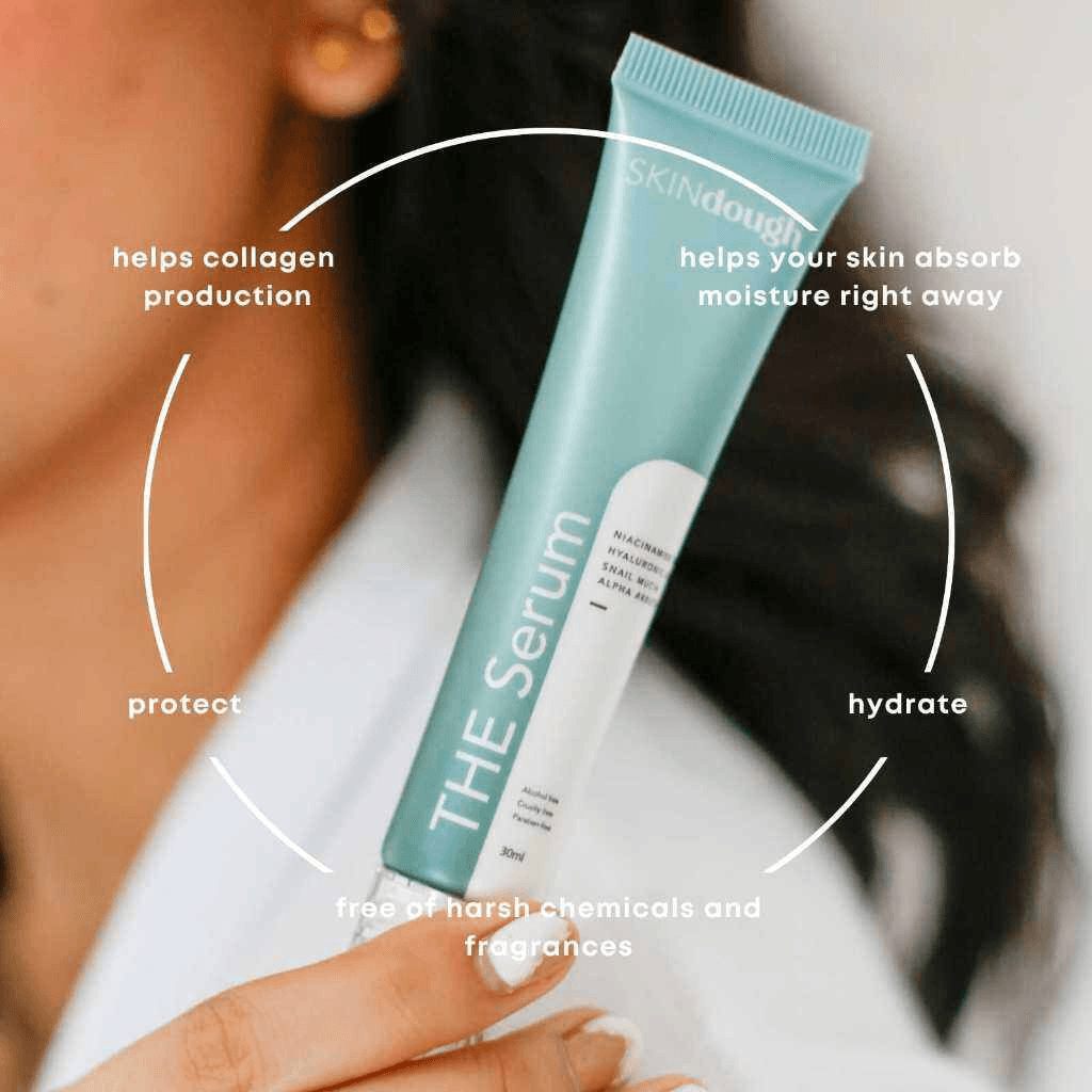 SKIN dough The Serum (Niacinamide 5% + Snail + HA + Alpha Arbutin) - 30ml