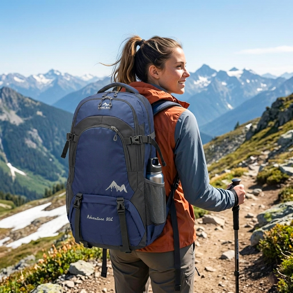 Adventure Unisex Hiking Travel Backpack 80L - 1794#