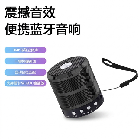 Mini Portable Bluetooth Speaker WS-887
