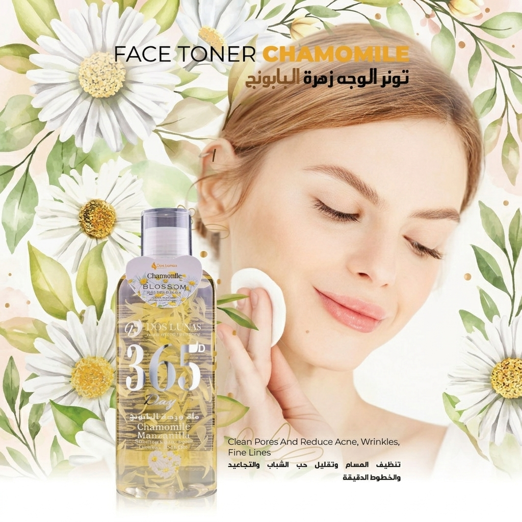 DosLunas Chamomile Soothing Moist Toner - 400ml