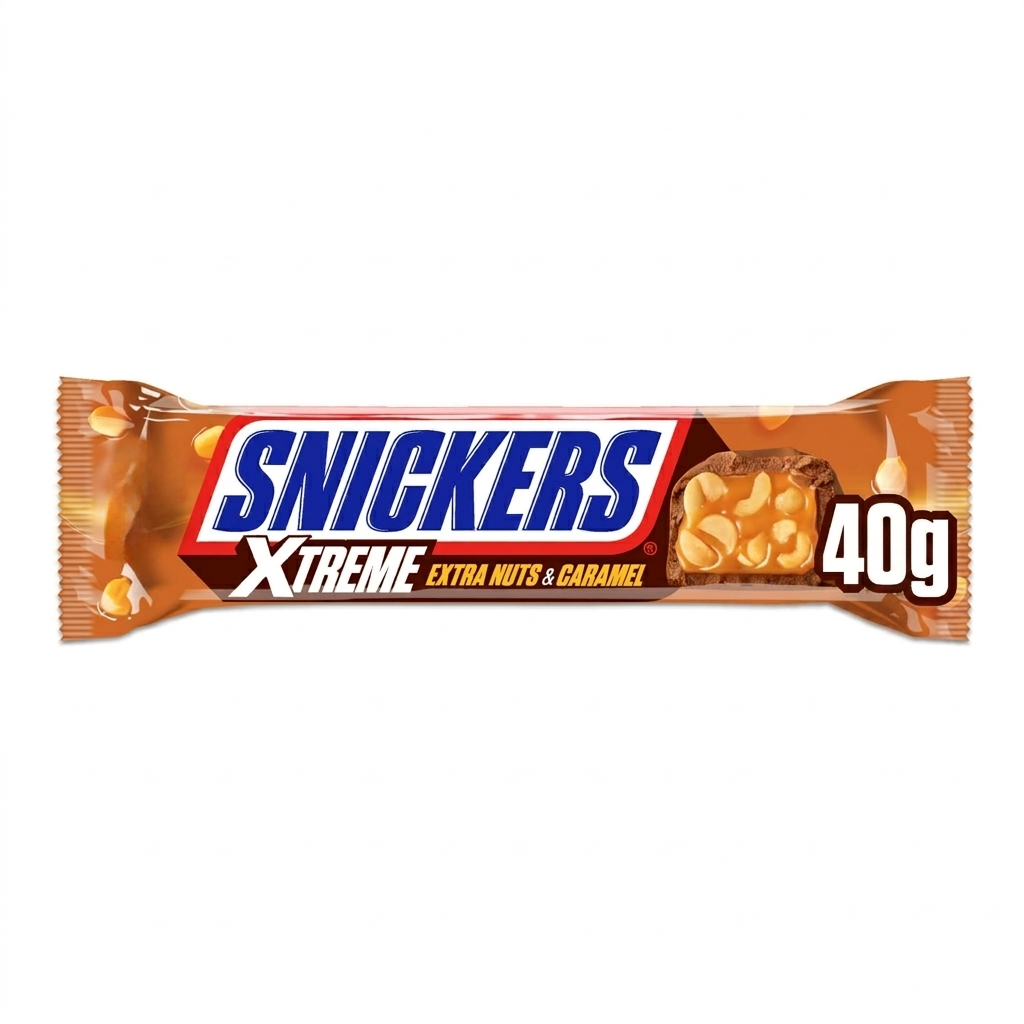 Snickers Xtreme Extra Nuts & Caramel - 40g