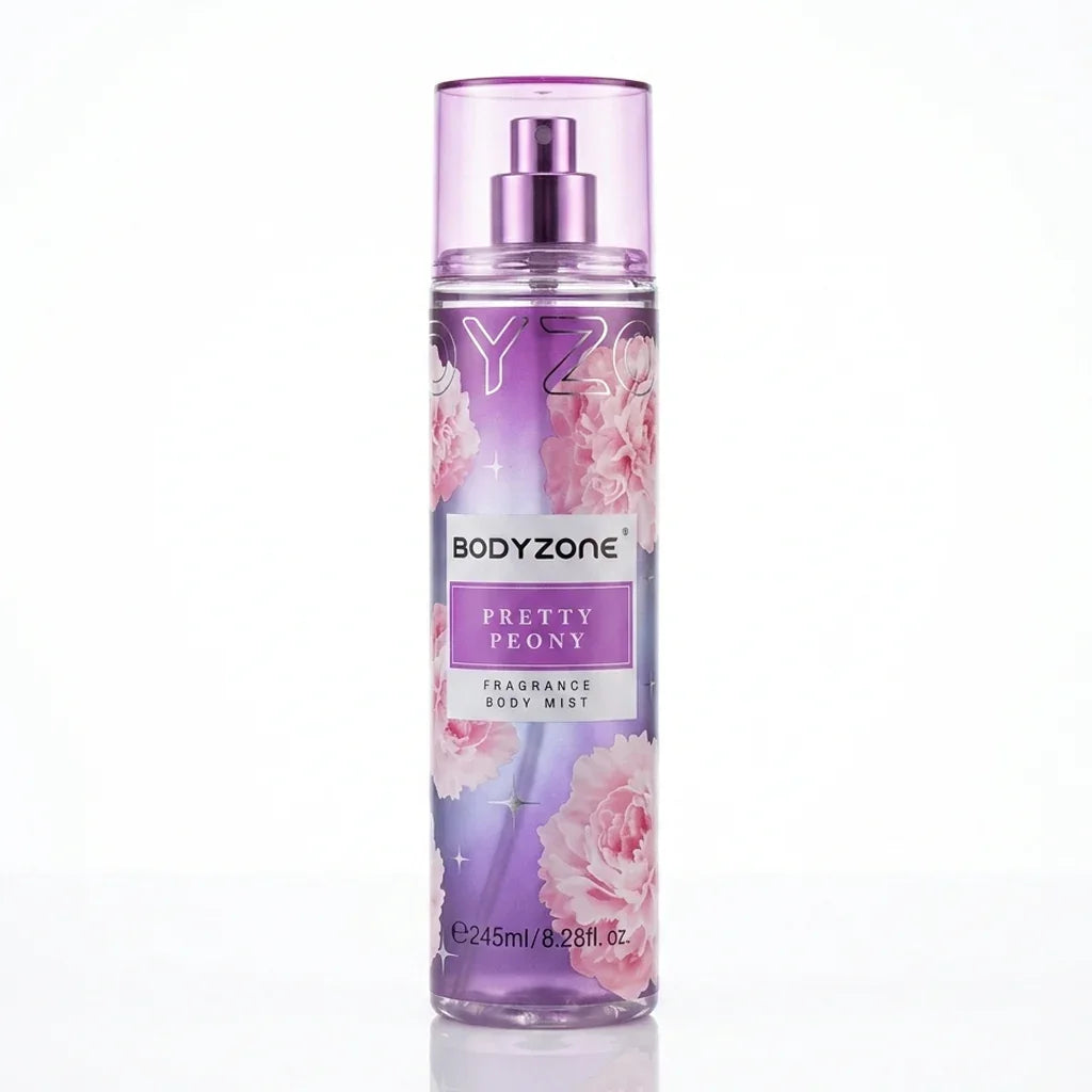 Body Zone Pretty Peony Fragrance Body Mist - 245ml