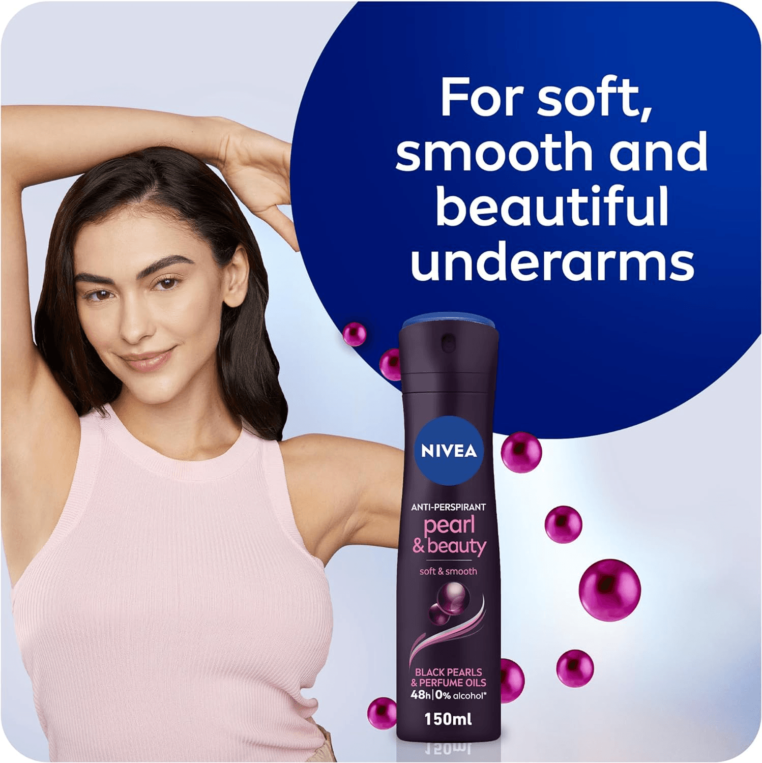 Nivea Pearl & Beauty Elegant Fragrance Body Spray - 150ml