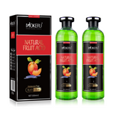 Mokeru Professional Natural Fruit Acid Hair Dye - 500ml × 2 Pcs (Black)