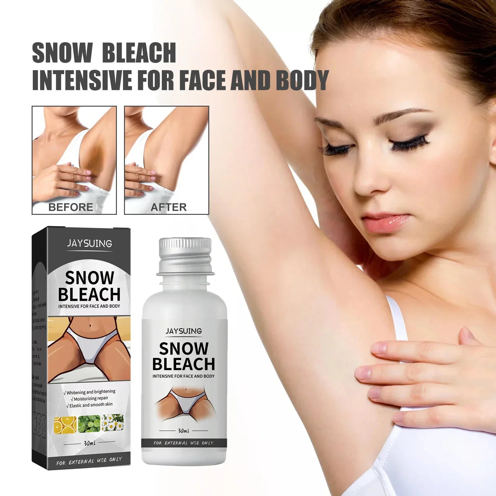 Jaysuing Snow Bleach Dark Spot Brightening Cream - 30ml