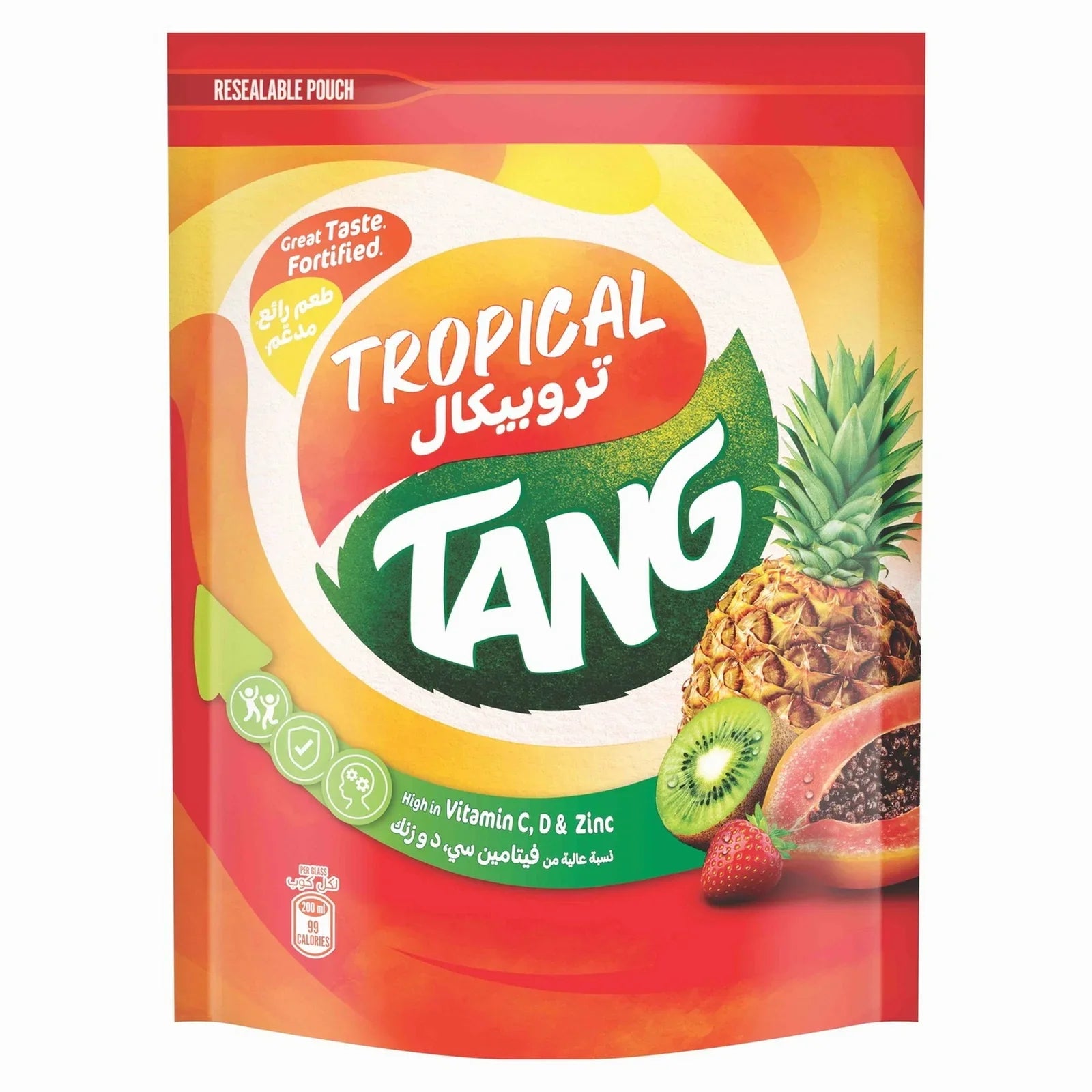 Tang Tropical Flavoured Instant Powdered Drink - 375g