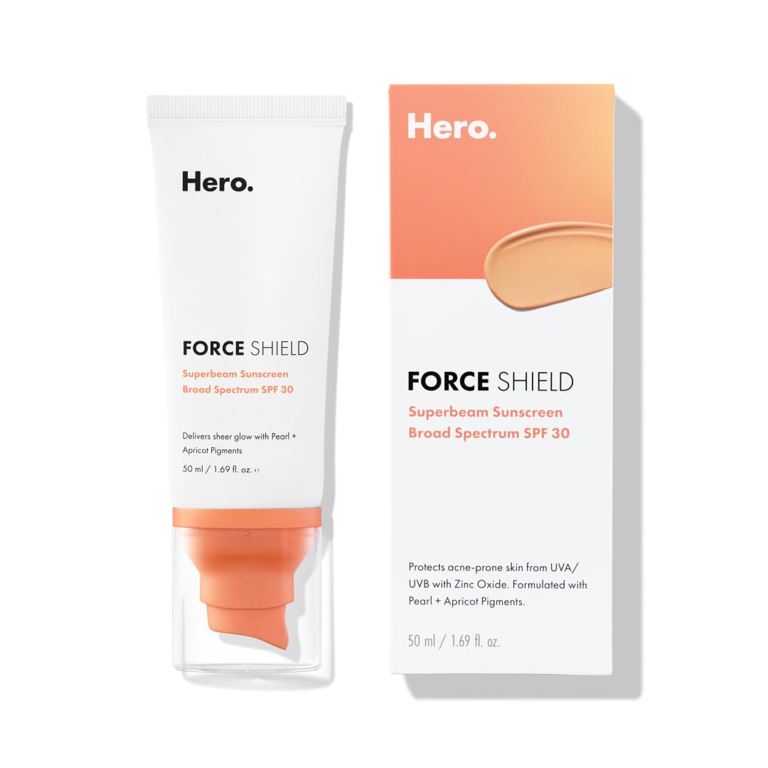 Hero Force Shield Superbeam Sunscreen Apricot SPF 30 - 50ml