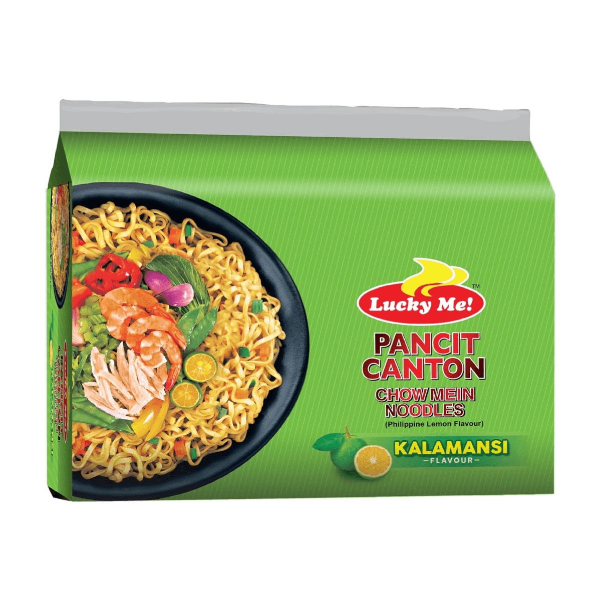 Lucky Me Pancit Canton Kalamansi 60g Pack of 6