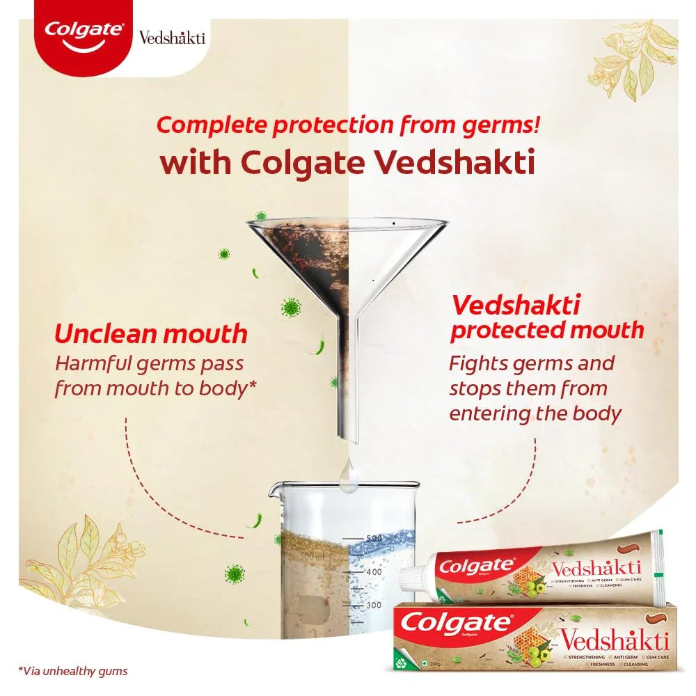 Colgate Vedshakti Ayurvedic Toothpaste - 200g