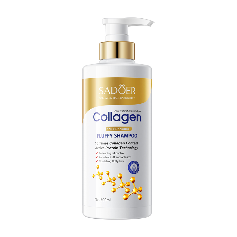 Sadoer Collagen Anti-Dandruff Fluffy Shampoo - 500ml