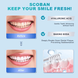 Scoban Teeth Brightening Toothpaste With Baking Soda - 200g