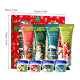 Sadoer Moisturizing Hand Cream & Lip Balm Set - 8Pcs Set