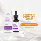Luxe Organix Retinol Radiance Overnight Botox Lift Serum - 30ml