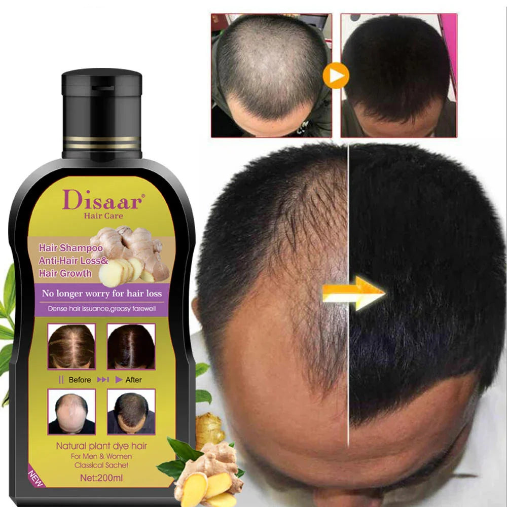 Disaar Anti Hair Loss & Hair Growth Shampoo + Oil - 200ml + 30g