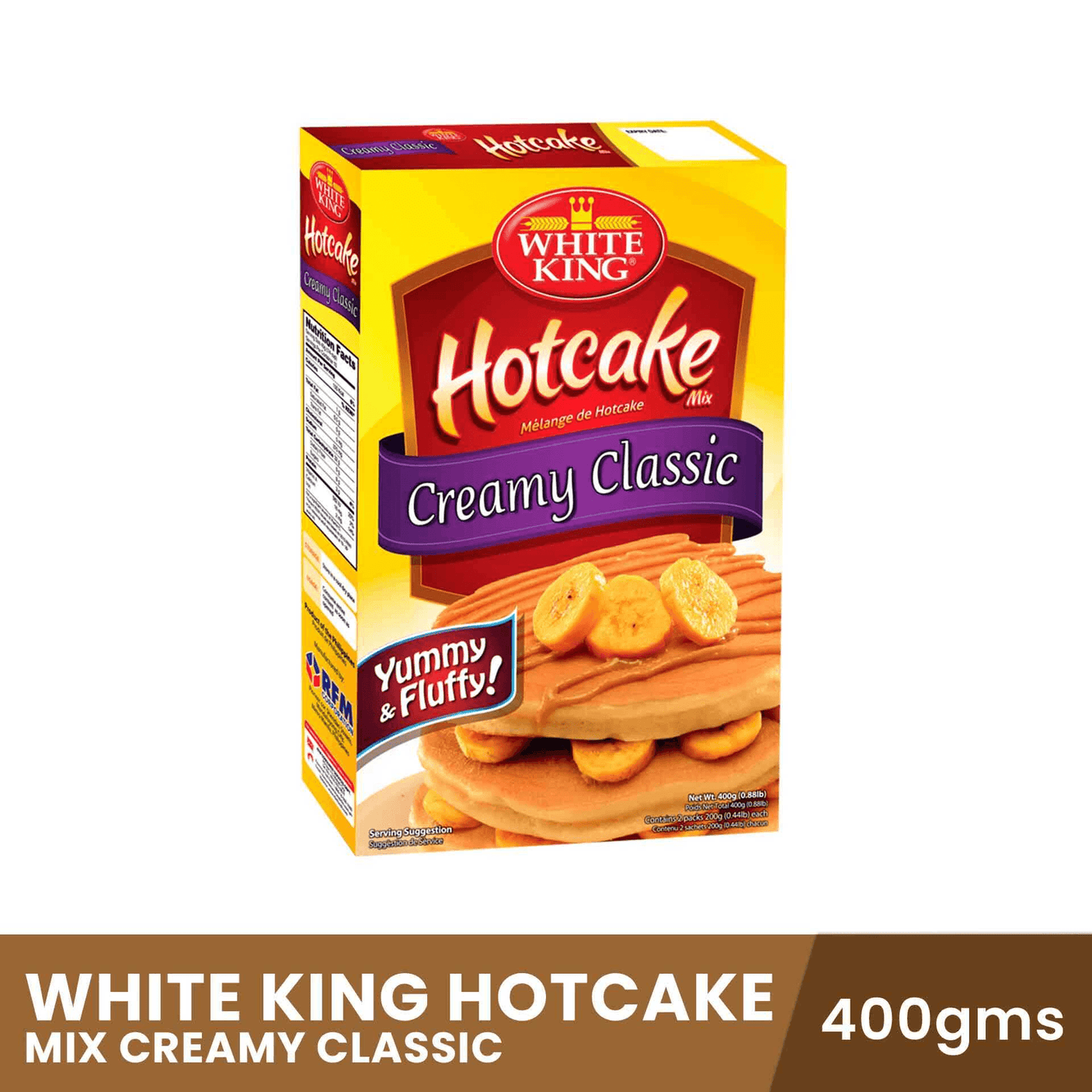 White King Creamy Classic Hotcake Mix - 400g