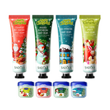 Sadoer Moisturizing Hand Cream & Lip Balm Set - 8Pcs Set