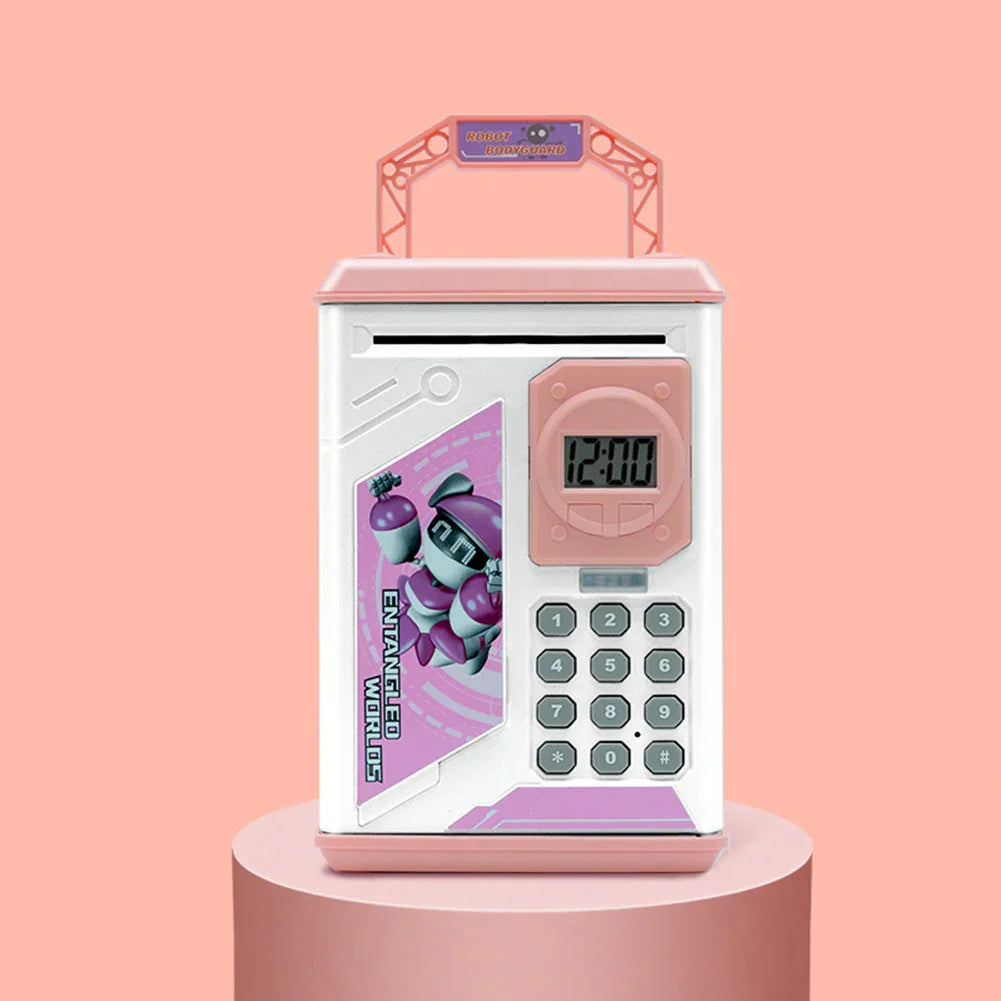 Robot Bodyguard Fingerprint Piggy Bank - 906R