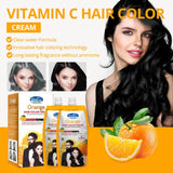 Disaar Orange Hair Color Cream Natural Brown - 500ml+500ml