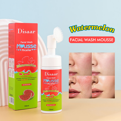 Disaar Watermelon Micellar Facial Wash Mousse - 150ml