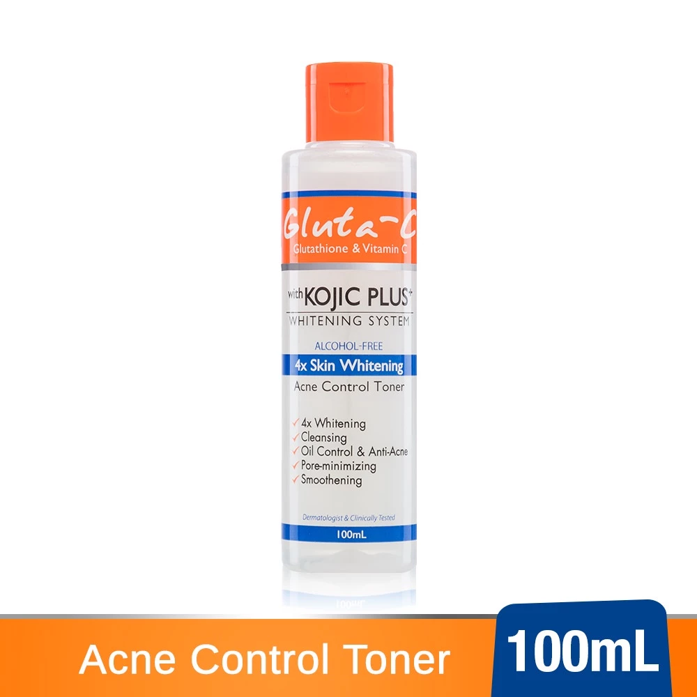 تونر Gluta-C بتركيبة Kojic Plus+ للتحكم في حب الشباب - 100 مل